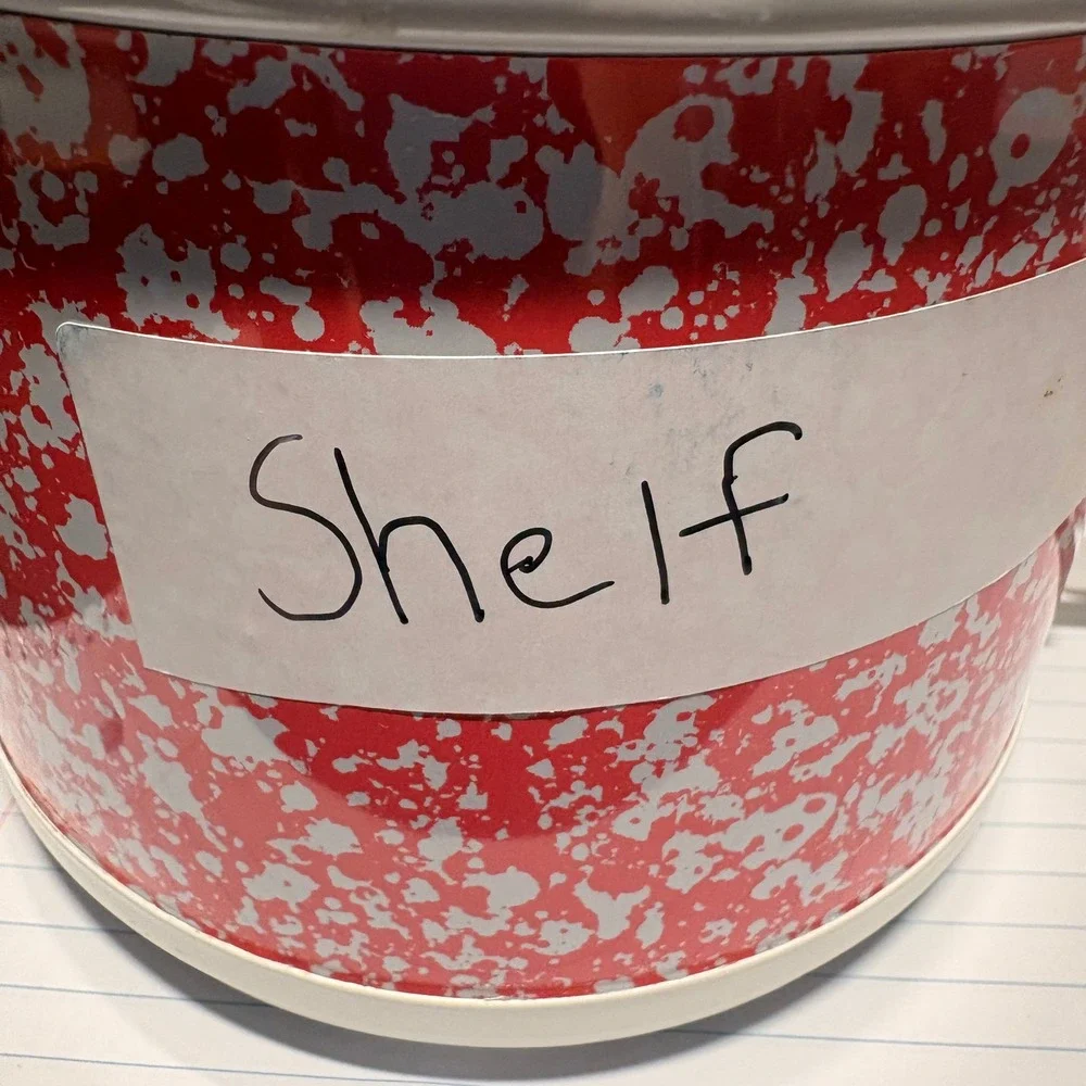 The Pioneer Woman Mini Slow Cooker Red White Speckled Good 0.65 Quart Dip Warmer